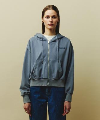 Толстовка с молнией Plac Women Basic Синяя