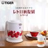 Термос Tiger (ТИГР) Безпаровая электрическая чайник, 0,6 л, эксклюзив для веба, модель к 100-летию, ретро-узор с маками, переиздание, PCK-T060WF