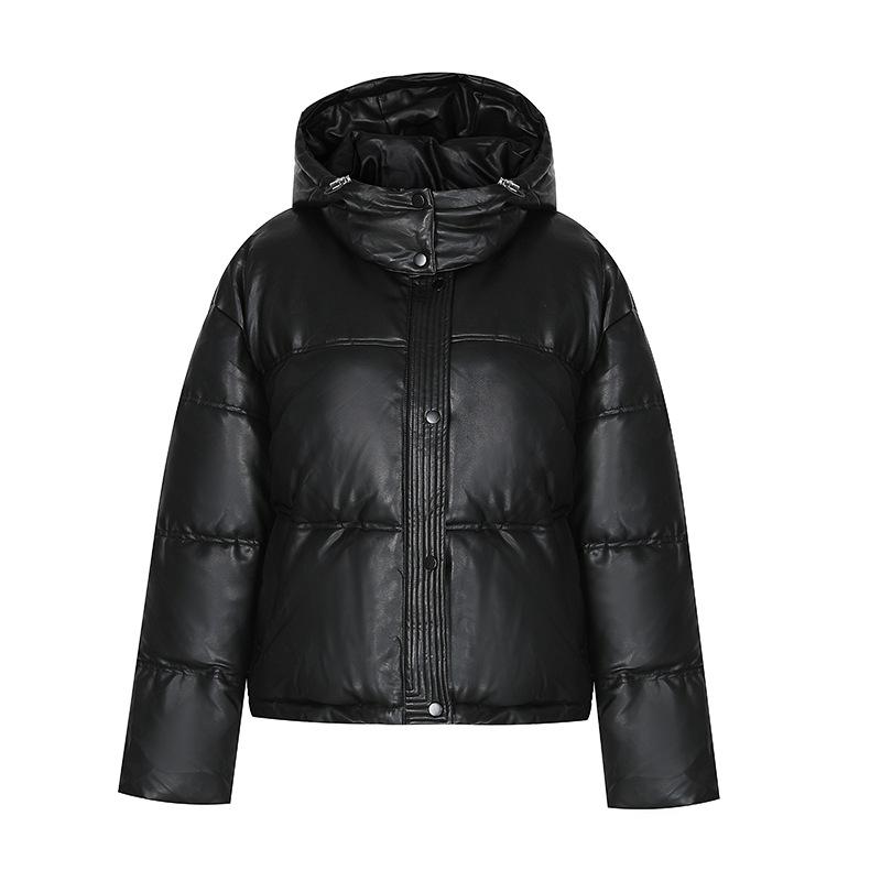 Зимняя хлопковая куртка с капюшоном для женщин, теплая утолщенная стеганая куртка, модная зимняя одежда 2025, новая хлопковая куртка высокого класса