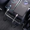 Для Tesla Model 3/Y Заднее вентиляционное отверстие Интеллектуальная док-станция Type-C PD 27 Вт Быстрая зарядка USB Док-станция для iPhone