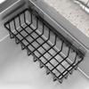 Large size Self-draining Sink Shelf Portable Soap Basket Sponge Holder  Bathroom Shampoo Shelves