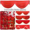 3M Свадебный фон занавеска гирлянда рождественское событие вечеринка занавеска драпировка панель свадебный фон сценический фон декор