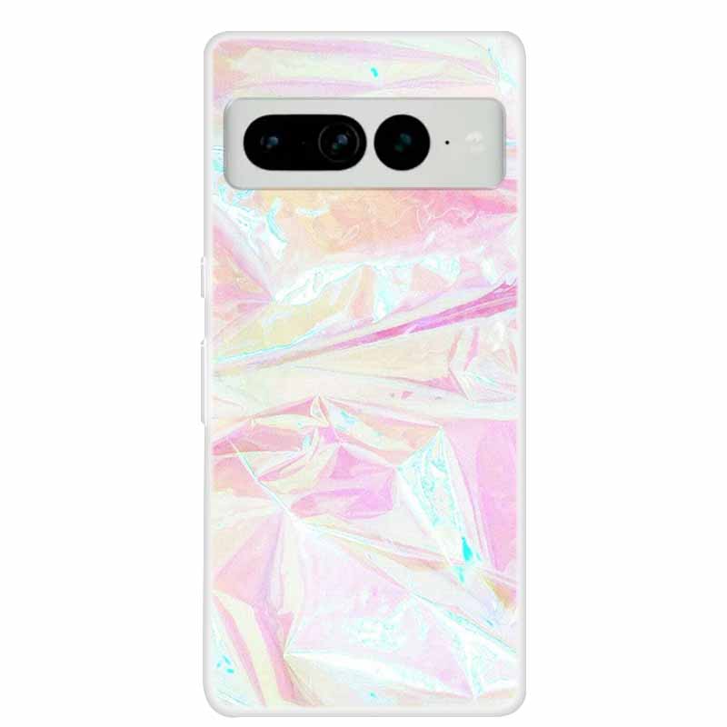 For Google Pixel 7 Pro Cases Pixel7 5G Clear Marble Soft TPU Silicone Back Covers for Google Pixel 7 5G Cases 6A 7Pro Phone Bags