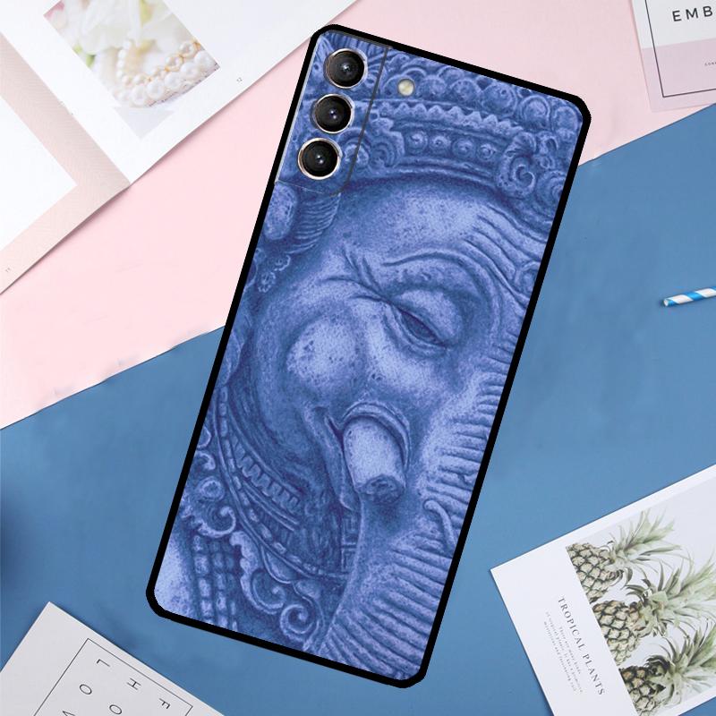 Чехол Гaneша для Samsung Galaxy S24 Ultra S21 S22 S23 S25 Ultra S9 S10 Plus S20 FE S25 FE Задняя крышка