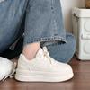 Thick-soled Heightening Little White Shoes Ins Tide 2025 Spring and Autumn New Korean Version Casual Women's Shoes Versatile Student Board Shoes
