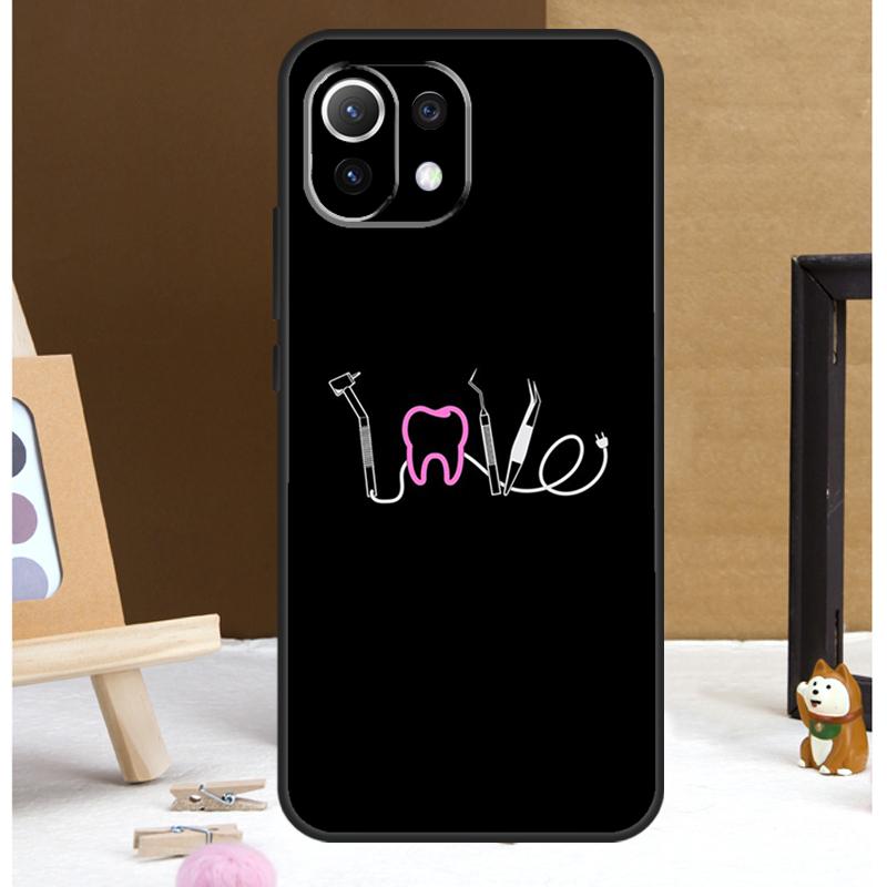 Чехол для телефона Xiaomi 14 Ultra 13 11T 12T 13T Pro 12 Lite POCO X6 Pro X3 X4 X5 M5s M6 F3 F5 с рисунком 'Стоматолог, зубной врач, медсестра'