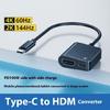 Конвертер USB C в HDTV 4K@60Hz с Power Delivery Зарядкой Для Телефона 16 15 Pad Внешний Дисплей ТВ