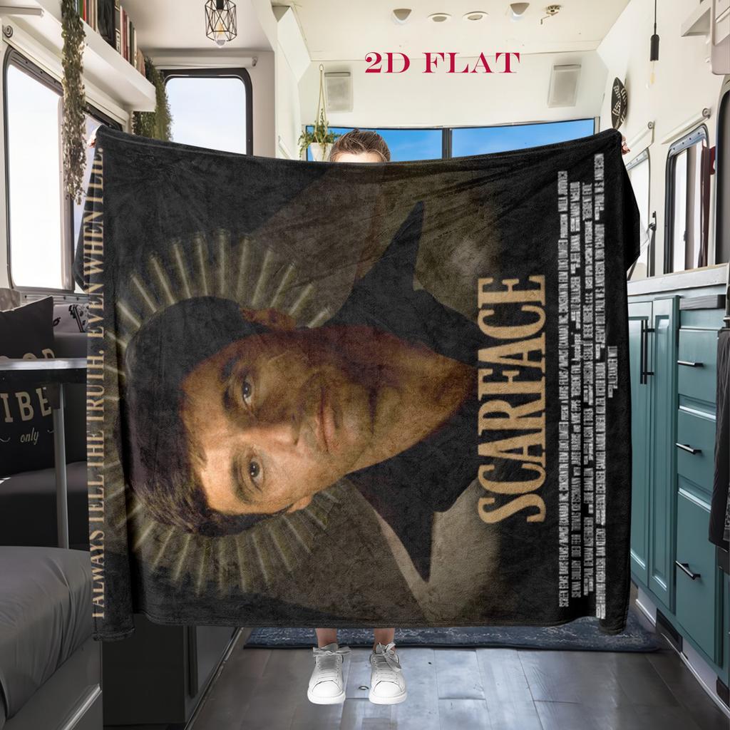Eyes Reveal Truth blanket Suitable for all seasons Soft and comfortable Air conditioning blanket Christmas gifts Machine washable