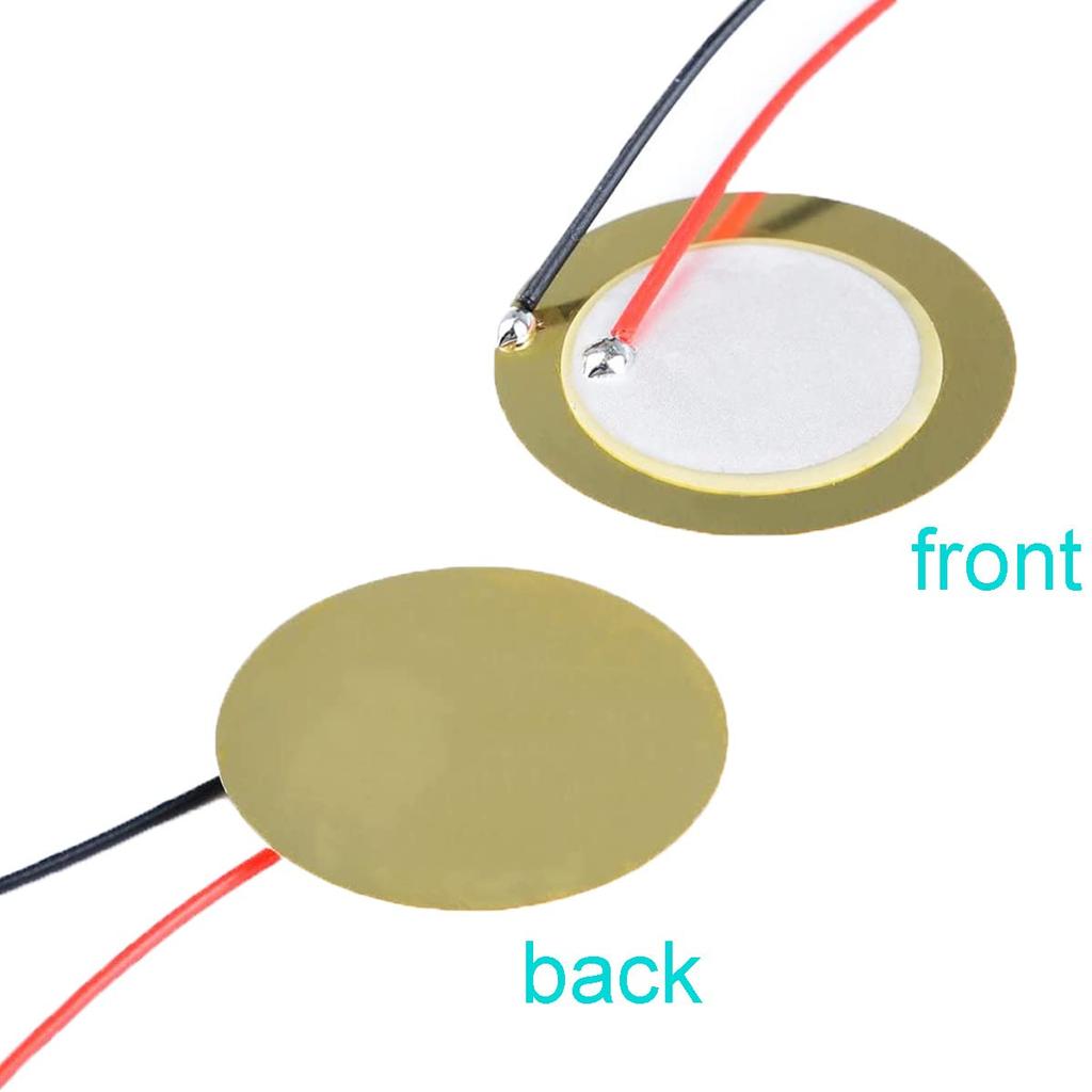Youmile 20 шт. Лид-микрофон барабанный триггер акустический звукосниматель зуммер барабанная гитара двухсторонняя клейкая пена наклейка с 27 мм пьезо-диск пьезо-звукоснимателем