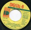 7inch Record JOHN HOLT - Give A Little Love NONE Digital-B 1997 Jamaica Reggae, Ska & Dub Used
