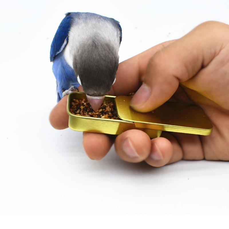 Кормушка для тренировки птиц, ручная кормушка для попугаев, интерактивная обучающая игрушка для птиц, чашка-кормушка