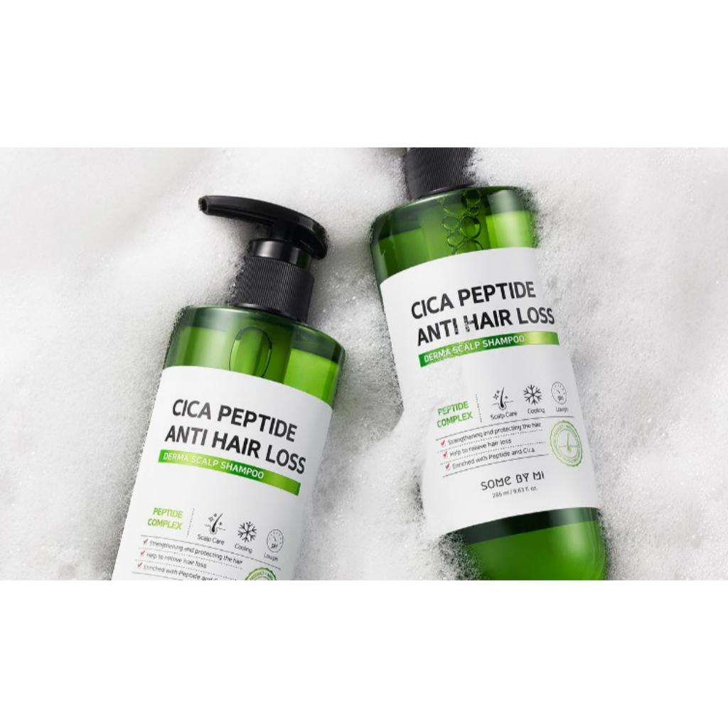 SOME BY MI Cica Peptide Шампунь против выпадения волос Derma для кожи головы 285 мл