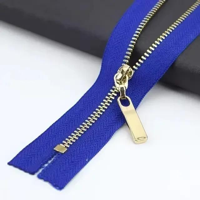 5/10 шт. №3 15-30 см Металлическая молния с закрытым концом для кошелька, сумочки, декоративная молния-застежка на одежду, карманы, аксессуар для шитья DIY