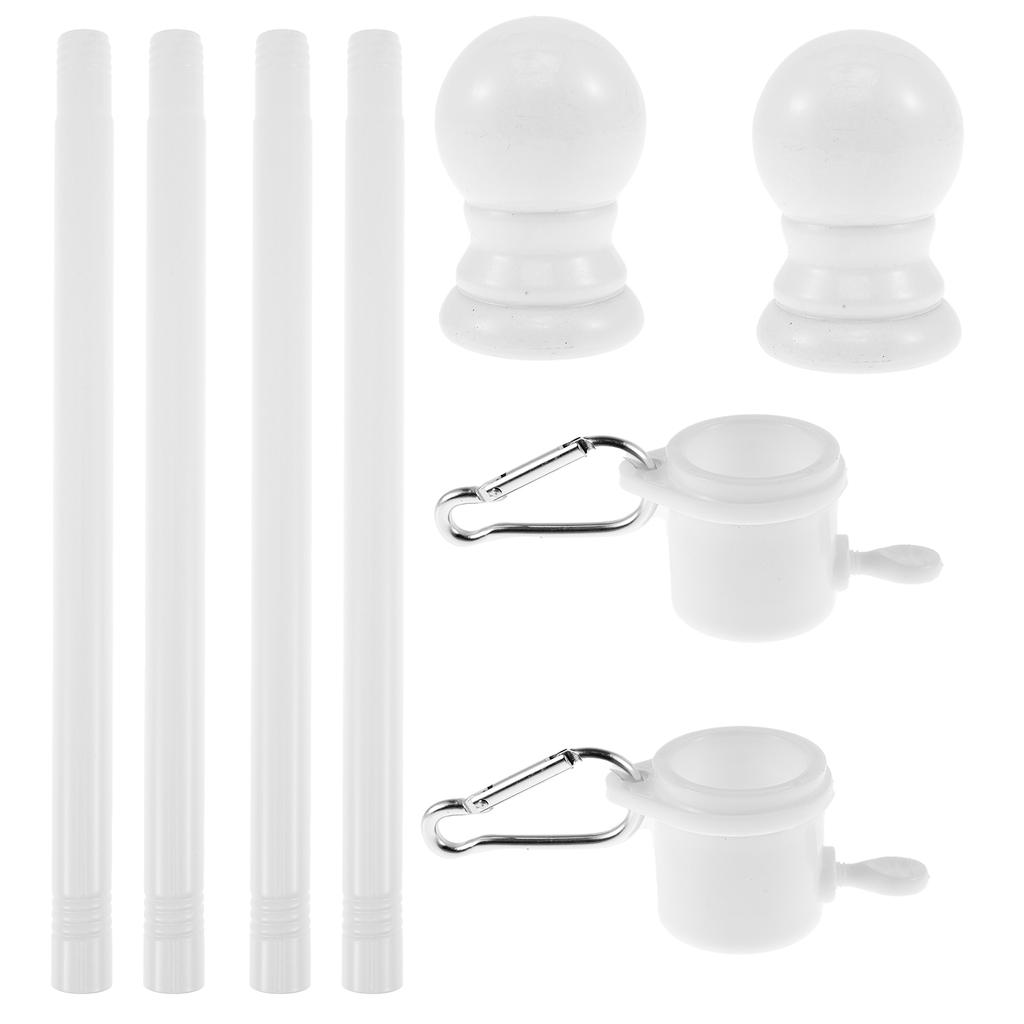 5/8,5 футов регулируемый флагшток комплект из нержавеющей стали настенный держатель для флагштока двора баннер для крыльца дома жилого