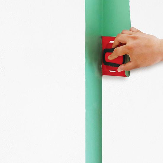 Профессиональный инструмент для обработки кромок краской с эргономичной ручкой для стен и потолков, угловой прецизионный триммер для покраски, аппликатор для покраски прямой кромкой