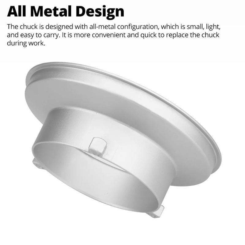 Bowens Mount Softbox Speed Rings Adapter for Studio Photography 150mm Fits S-type Softbox