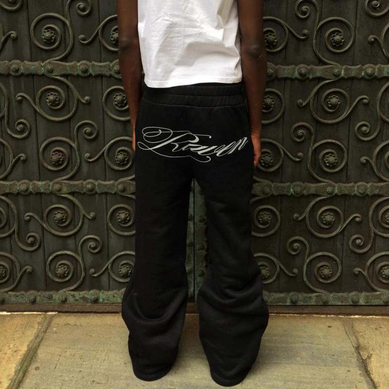 Европейские и американские Y2K хип-хоп уличные танцы повседневные эластичные темные с принтом уличные трендовые брюки
