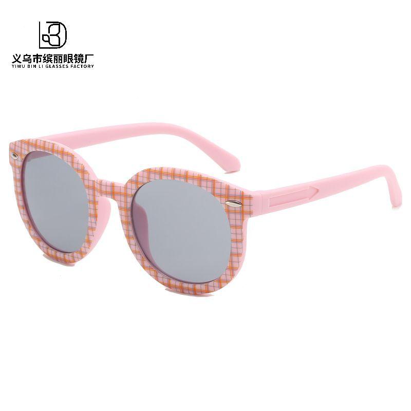 Модная сумка Цветок Детские солнцезащитные очки Защита от солнца Защита от ультрафиолета Детские очки Солнцезащитные очки для мальчиков и девочек