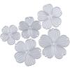 5pcs Carbon Steel, Metal Embossing Stencils Sliver Flower Wedding Cutting Dies  DIY Craft Album