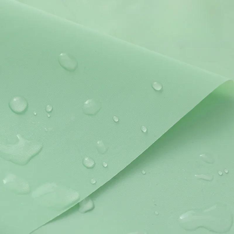 Плотная водонепроницаемая ткань на метры для пошива плащей, пальто, простой тонкой скатерти, текстиль, мягкий, удобный, черный, синий