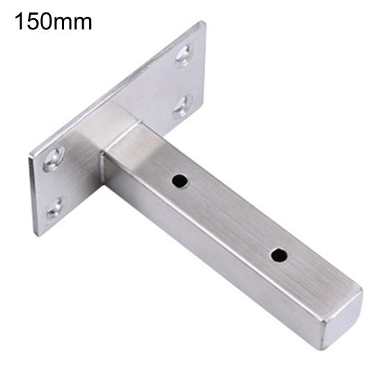 1 шт., сверхмощный кронштейн для экономии места, Т-образный кронштейн из нержавеющей стали, твердая плавающая настенная полка, опора для дома