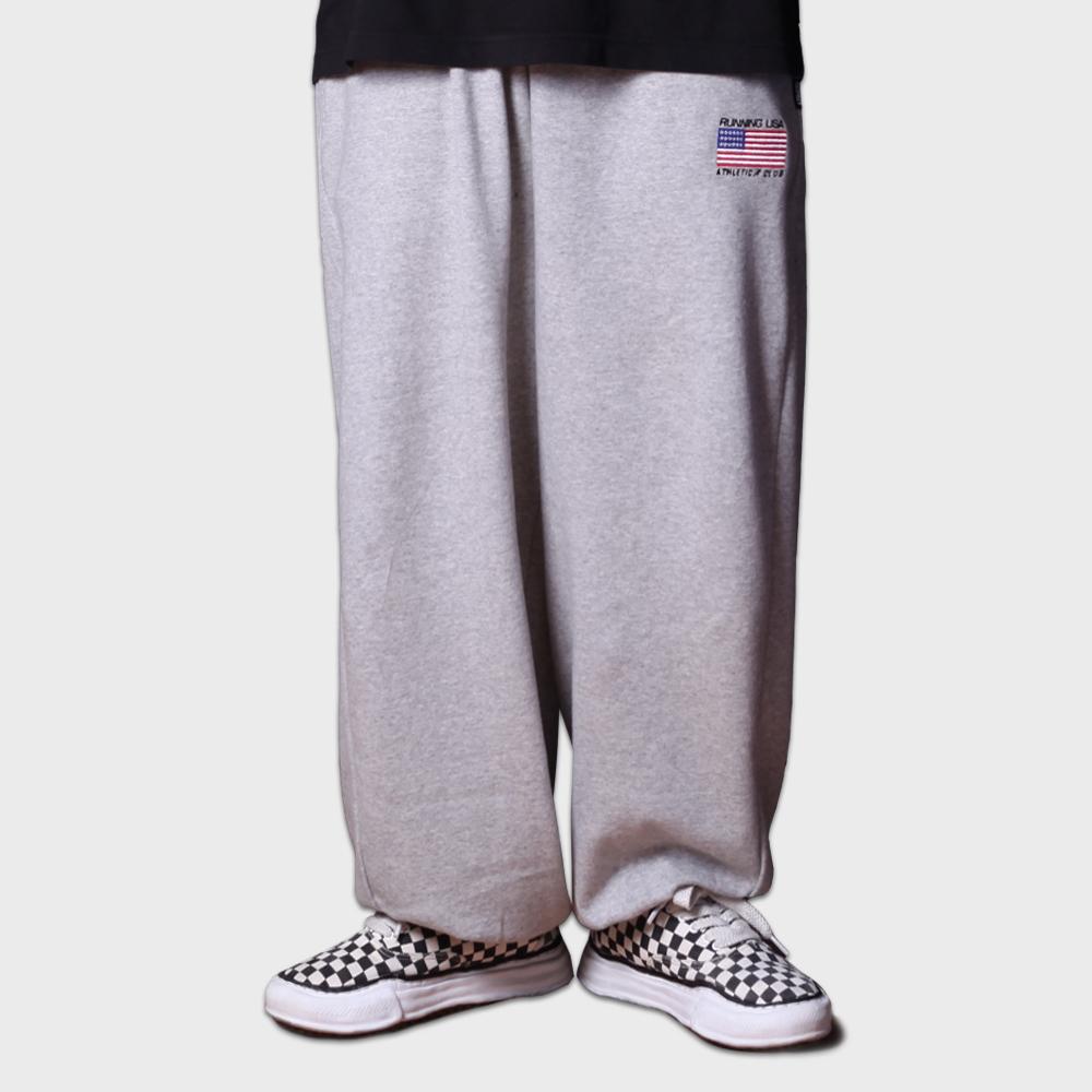 RESPECT Running Usa Athletic Club Sweat Pants (Grey)