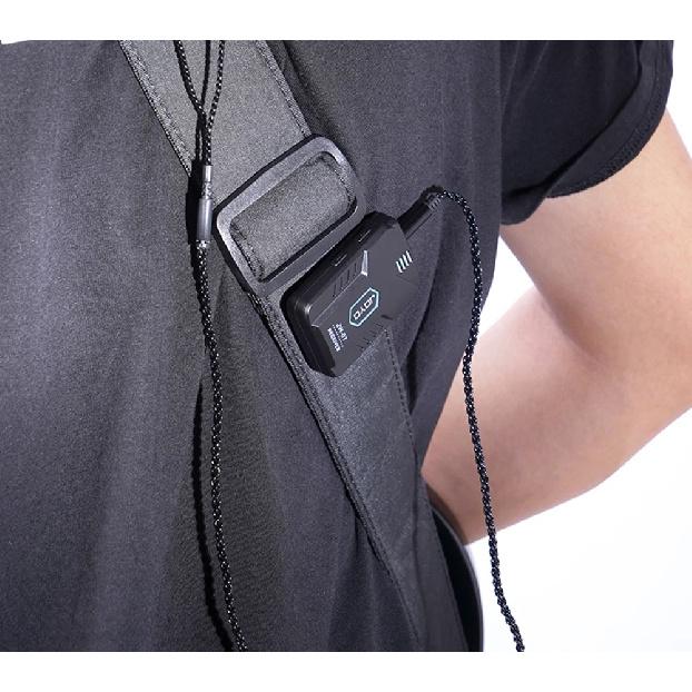 JOYO JW-07 Wireless in Ear Monitor System 2.4GHz Low Latency 12 Channel Banks Wireless Transmitter Receiver for Live Performance