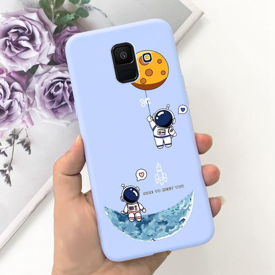 Чехол для Samsung Galaxy A6 Plus 2018 SM-A605F Милый Чехол-Мультяшный Динозавр Мягкий ТПУ Чехол для Телефона Для Samsung A6 2018 A600F A6+ Сумки