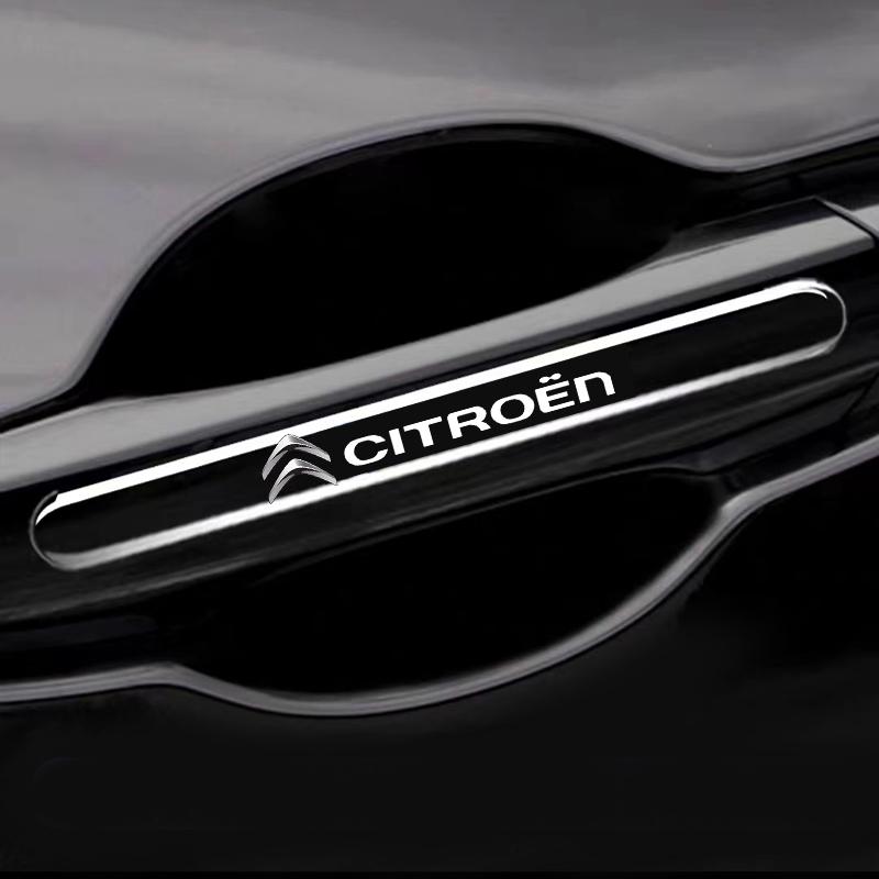 Защитная накладка на ручку двери автомобиля, прозрачная, защита от царапин и ударов. Для Citroen C4 C3 C2 Berlingo Celysee Cactus Picasso