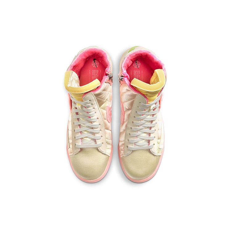 Nike Blazer Mid Rebel Spring Festival Женские кроссовки Розовый кокосово-молочный-белый Розовый оттенок DD8482-163