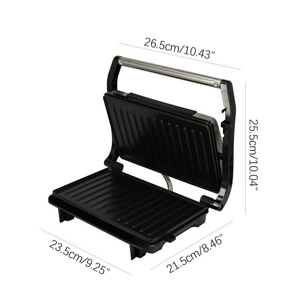 Electric Sandwich Steak Maker Dual Toast Grill Pan Non Stick Waffle Toaster Cake Breakfast Machine Kitchen Tools 750W 220V-240V