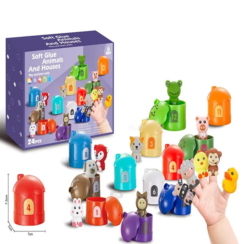 Matching & Sorting Sensory Development Fine Motor Skills Training Cognitive Education Toys for Toddler Boys Girls Birthday
