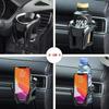 Smartphone Support Stand Car Cup Holder Space-Saving Cup Mount  for Beverage/Trash Storage