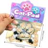 Pearl Squeeze Cat Paw Прозрачная кошачья лапка Щипковая игрушка Забавная кошачья лапка Медленный отскок Игрушка для детей