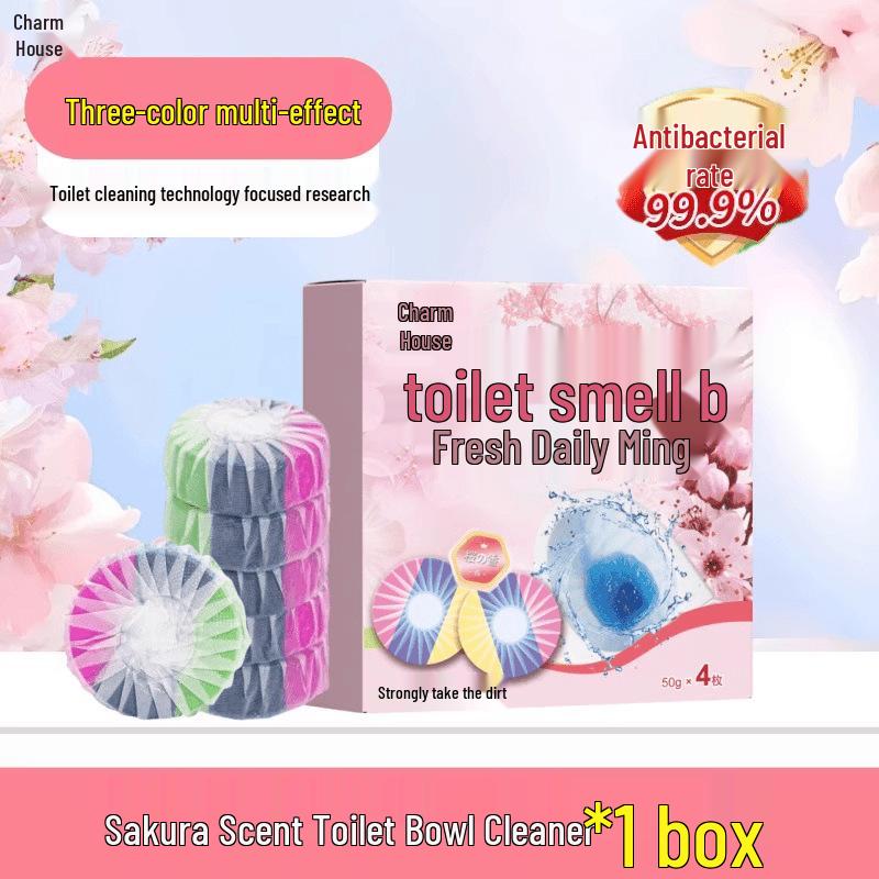 Средство для чистки унитаза: Блоки Ling - Мощное удаление накипи и дезодорация с длительным ароматом (20 шт.)