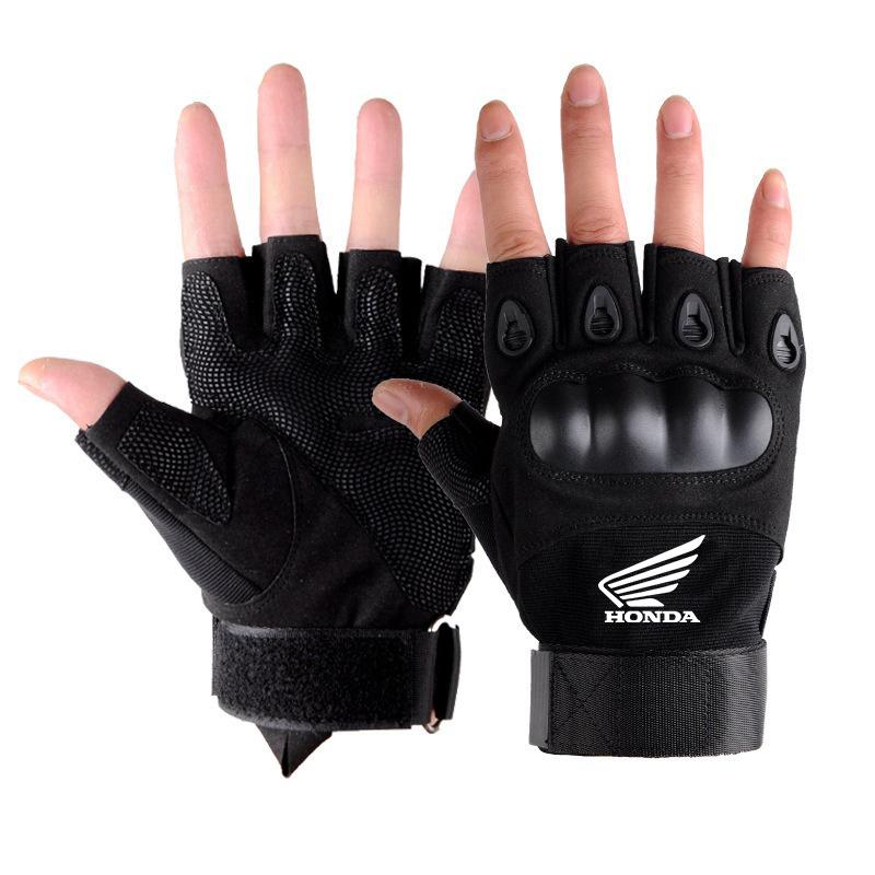 Motorcycle Gloves Half Finger Men's Gloves Outdoor Military Tactical Gloves Sports For Honda CRF1100 1000L CB650R HRC CT125 XADV OU4