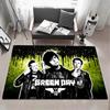 G Green D Day Band Напольный коврик, экологичный фланелевый коврик, нескользящий, без запаха, для дома, мягкий, коротковорсовый.