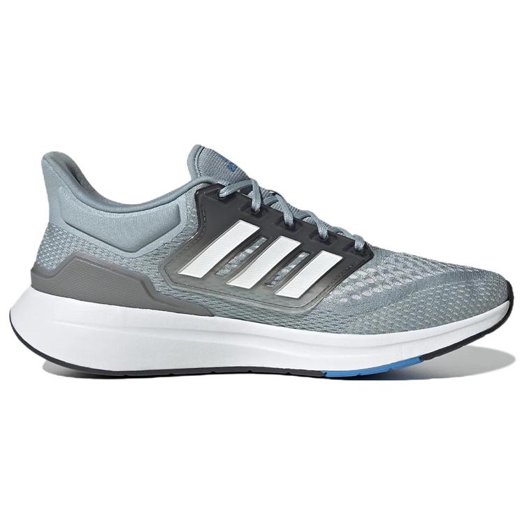 adidas EQ21 Run Устойчивые к истиранию Низкие беговые кроссовки Мужские Дымчато-синие GW6724