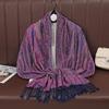 Paisley Pashmina Shawl Scarf Women Jacquard Cashew Printed Scarves Borders Female Tassel Travel Blanket Wraps Ethnic Shawls