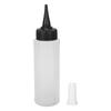 3pcs Hair Color Shampoo Applicator Bottle Refillable Hair Salon Squeeze Bottle with Cover
