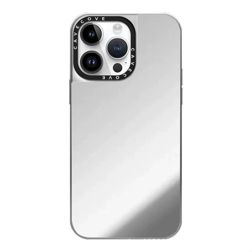 Магнитный прозрачный зеркальный чехол для макияжа MagSafe для iPhone 17 Pro Max - Ударопрочный дизайн