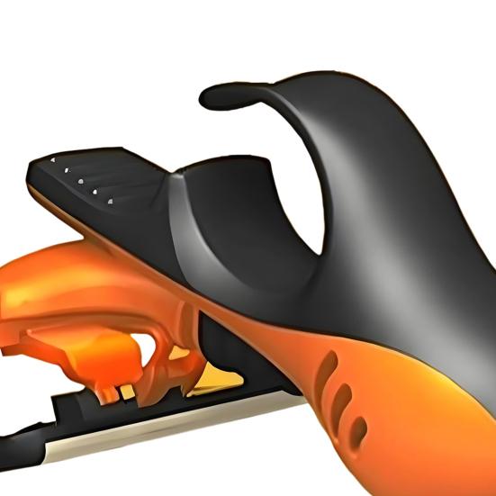 Manual Fast Bald Hair Clipper Ergonomic Bald Razor Compatible with HB4/HB6 Blades Portable Scalp Facial Hair Trimmer Travel-Friendly Haircut Kit