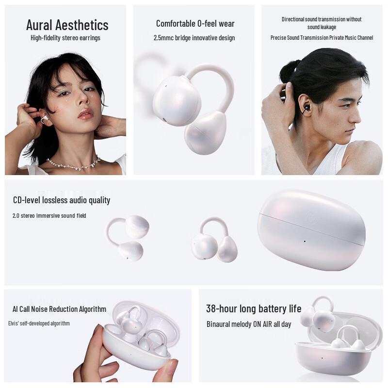 Maowang Inspiration Waterdrop Ear Clip ANC Earbuds