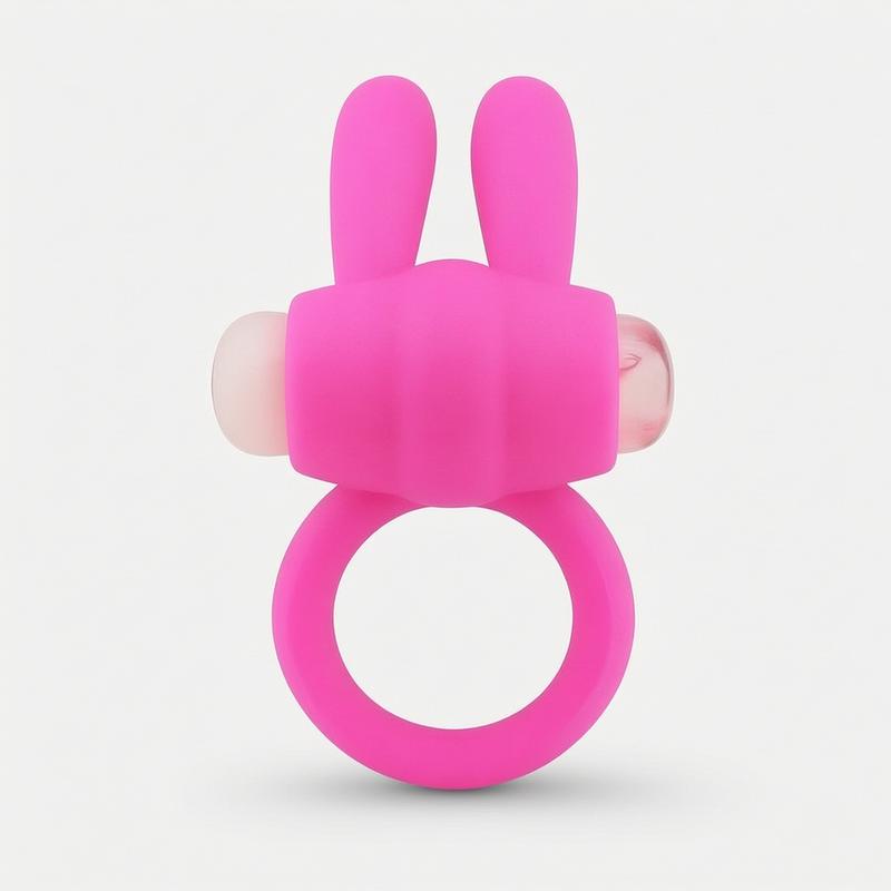 Vibrator Elastic Rabbit Penis Cock Ring Clitoral Stimulator For Delay Ejaculation Couple Erotic Sex Toy