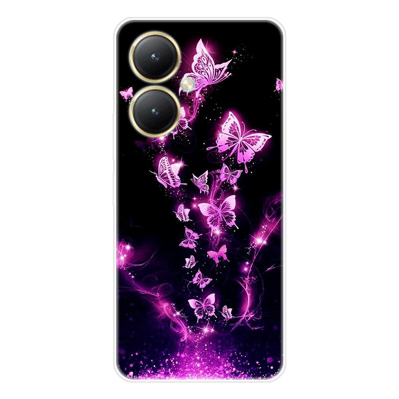 Для Vivo Y27 4G Y 27 5G чехол Мягкая силиконовая задняя крышка Чехол для телефона с рисунком из мультфильма Разнообразие