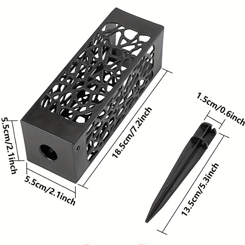 2 Bouquets Simulated Cemetery Flowers 2pcs Burial Ground Baskets White Rose Hydrangea Mixed Artificial Flower