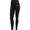 Удобные спортивные брюки Climalite Striped для отдыха, женские брюки, черные ED6990