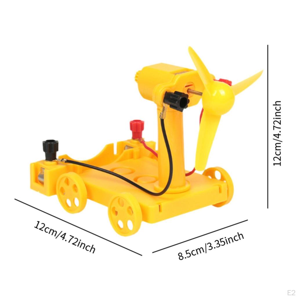 Игрушка-машинка на ветряной тяге «Сделай сам», модель для научного эксперимента, поделки, учебное пособие для праздничного подарка