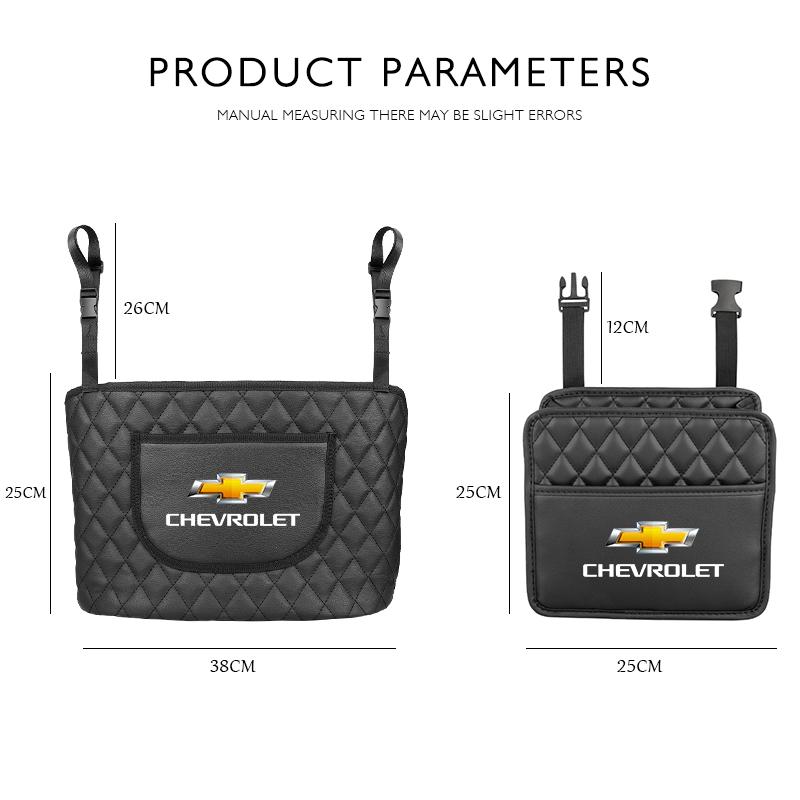 EHJLN1 Car Seat Backrest Storage Stowing Tidying Pocket For Chevrolet Z71 Aveo Impala Lacetti Malibu Sail SS Cruze Sonic Silverado Trax