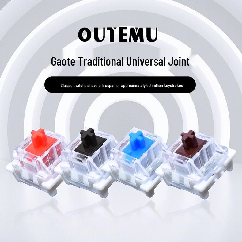 Gaote Mechanical Keyboard Switch Tester - Blue, Red, Brown, Black, Purple, Green, Gold, Silver, Orange, Silent White, Gray, Yellow